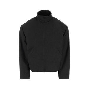 Balenciaga Women Slate Linen Blend Jacket